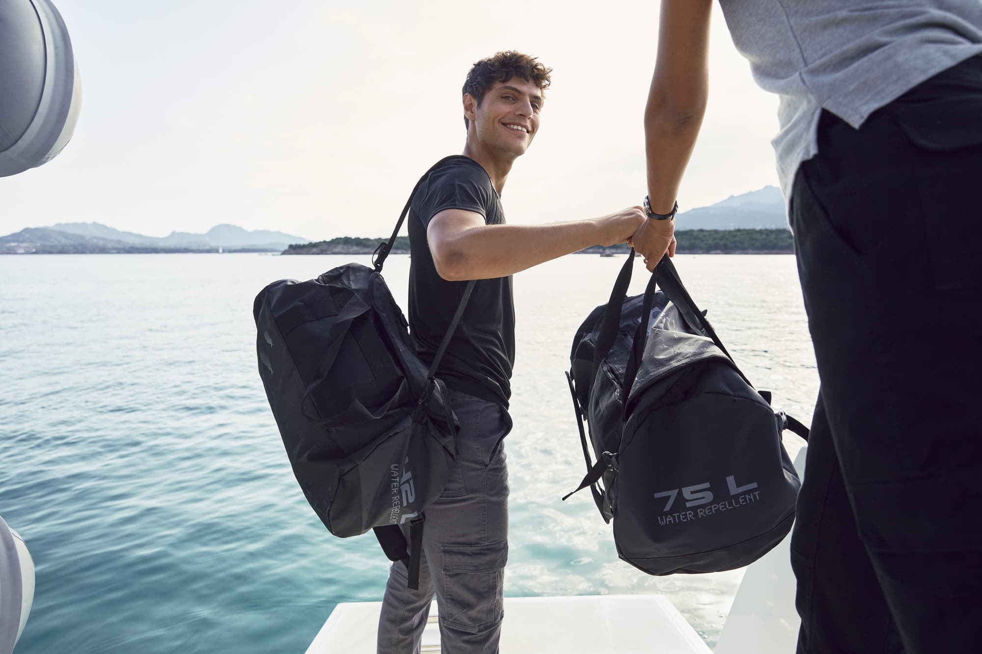 2-in-1 bag 75L