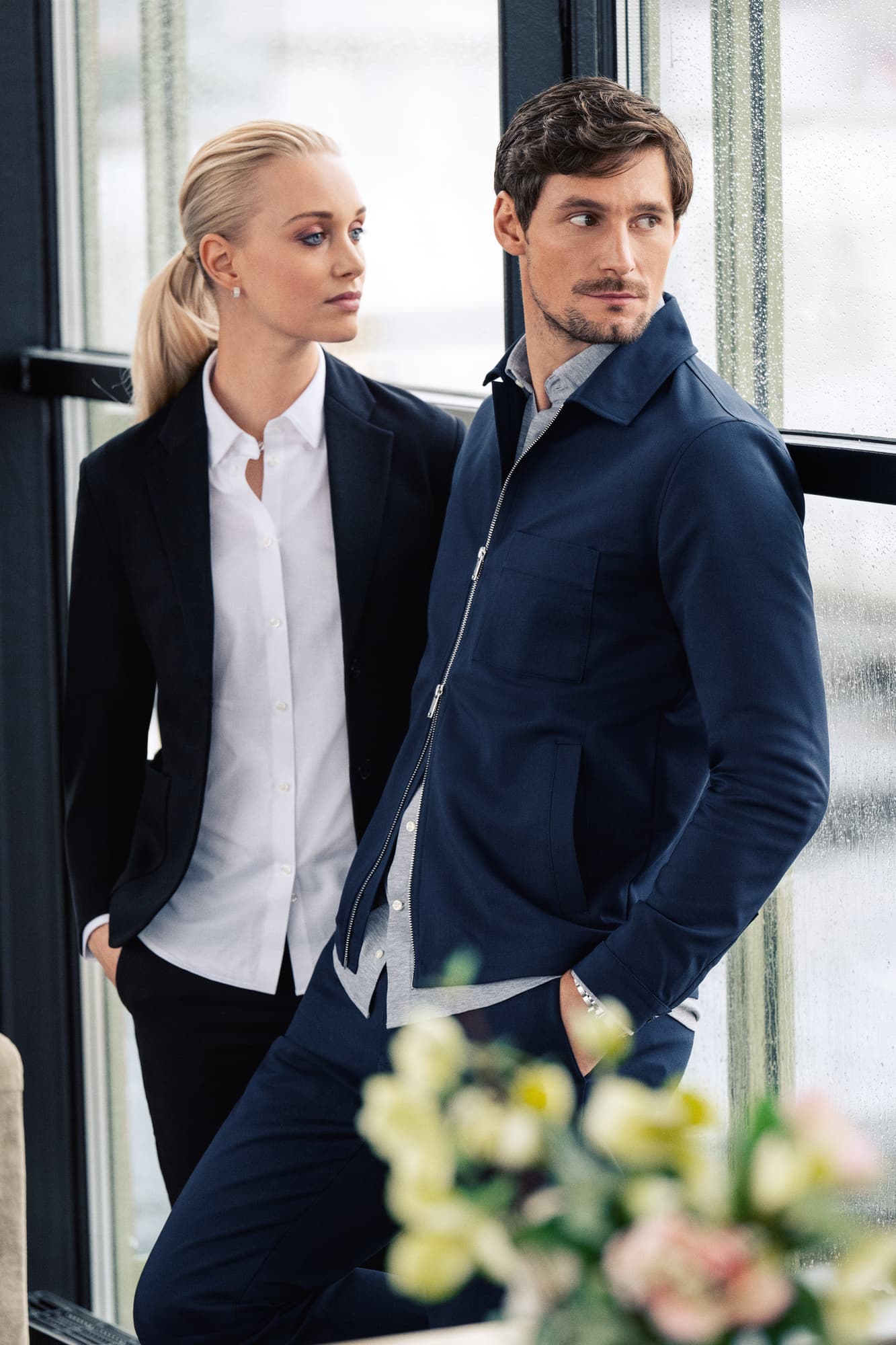 IB135 Pique Knit Slim