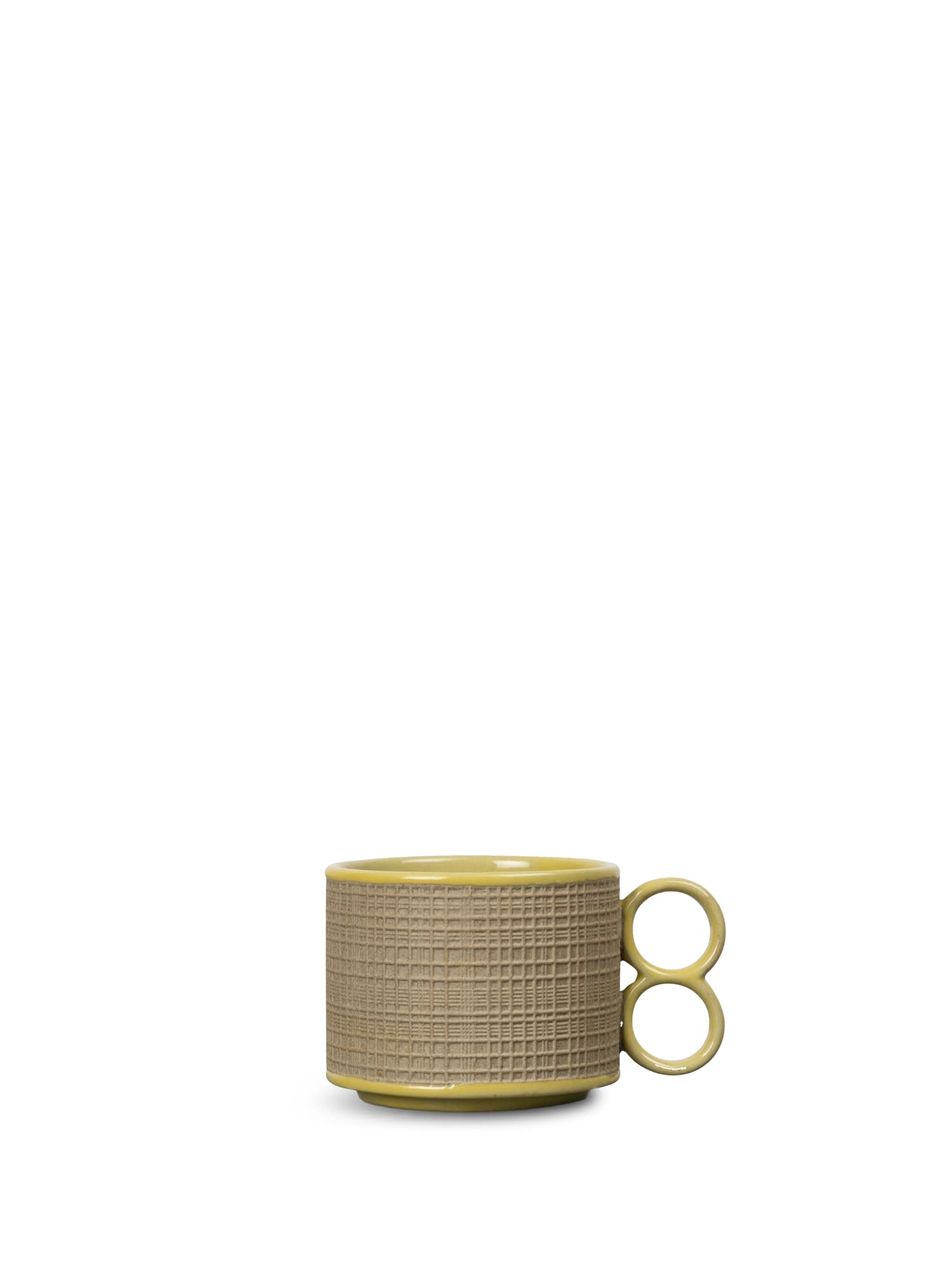 Krus Leon, Gul/beige – bilde 1