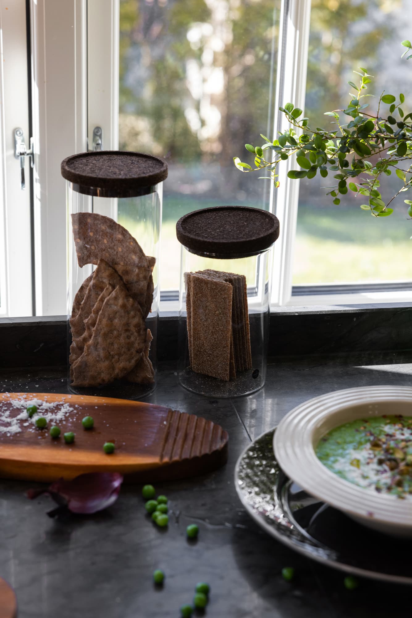 Nature krukke med korklokk, medium